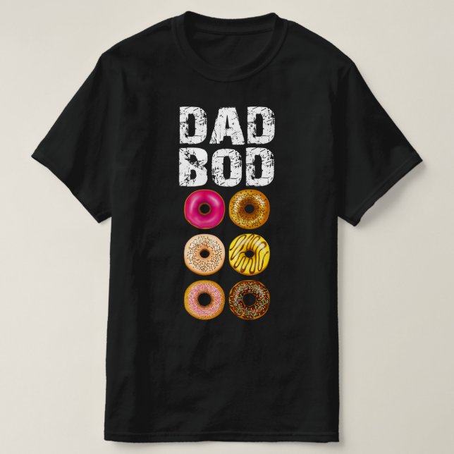 Camiseta Dad Bod (Diseño del anverso)