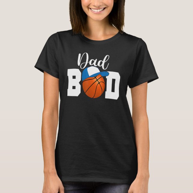 Camiseta Dad Bod Basketball Ballpark Daddy (Anverso)