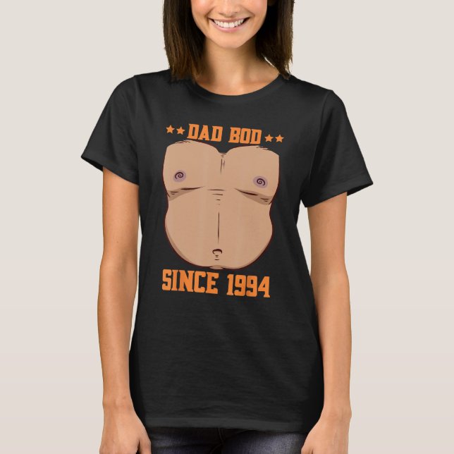 Camiseta Dad Bod Since 1994 Father s Day Beer Belly (Anverso)
