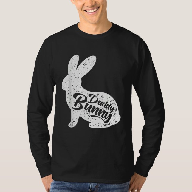 Camiseta Dad Bunny Easter Day Cute Rabbit Daddy Papa Father (Anverso)