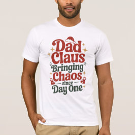 Camiseta Dad Claus Christmas Humor Tee
