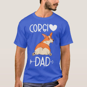 Camiseta Dad Corgi Dad Owner Corgi Pembroke