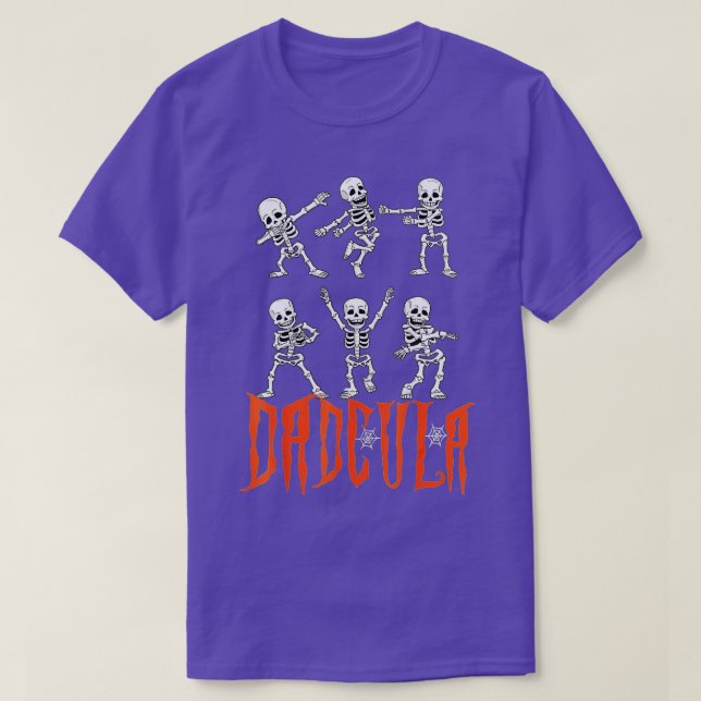 Camiseta Dad Daddy Dracula Spooky Outlet para la fiesta de  (Diseño del anverso)