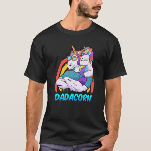 Camiseta Dad Daughter Dadacorn Padre Daughter Men