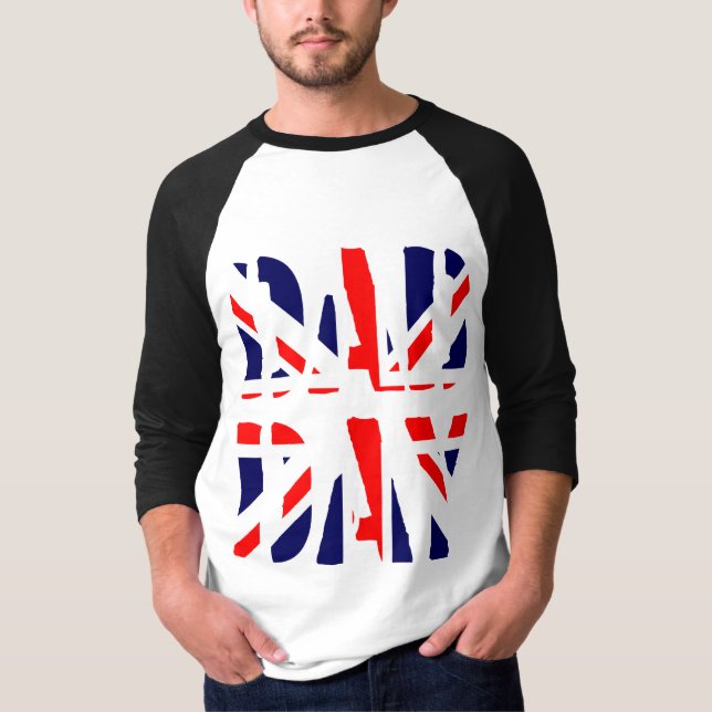 Camiseta DAD DAY UK Feliz Día del Padre! (Anverso)