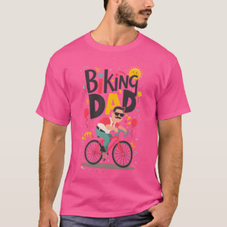 Camiseta DAD en bicicleta Día del Padre