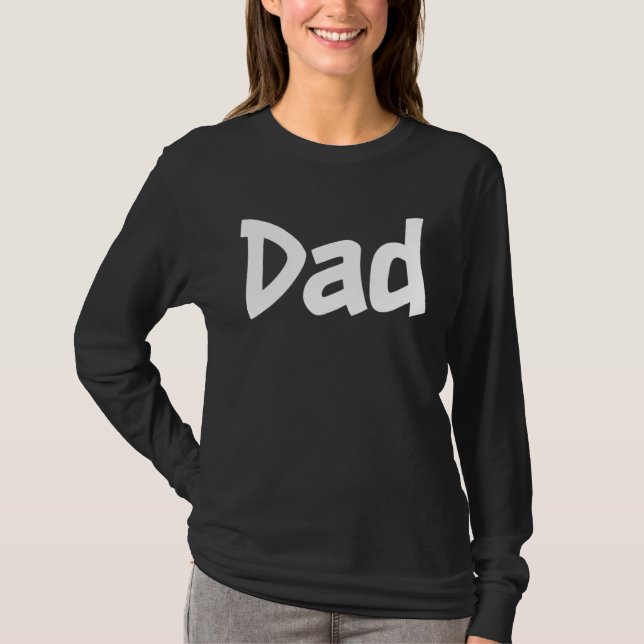 Camiseta DAD  family member vacation party group reunion po (Anverso)