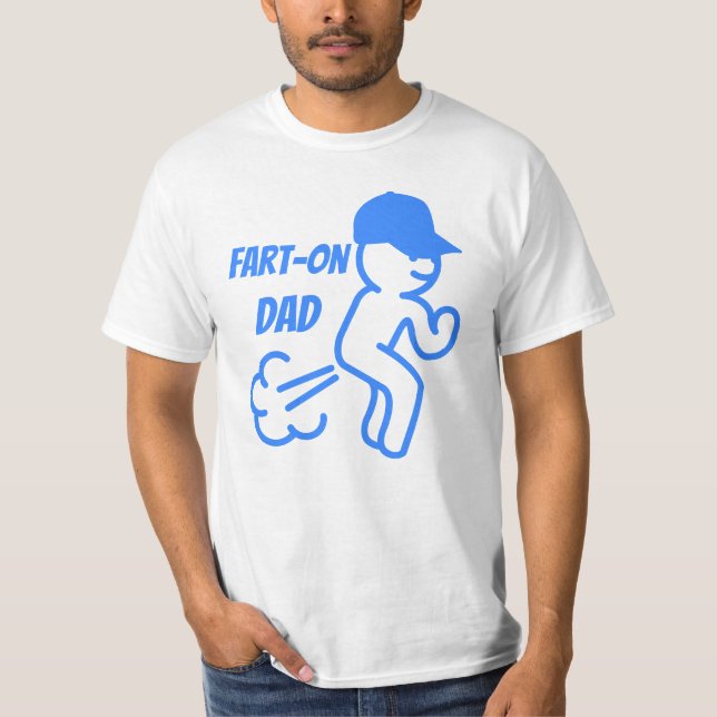 Camiseta Dad Fart-On (Anverso)