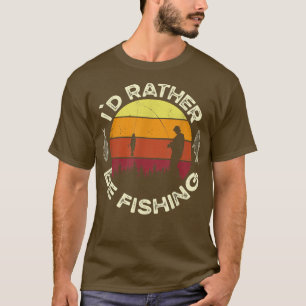 Camiseta Dad Fishing Epert Fishing Boat Fisherman Fisher 