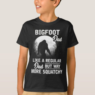 Camiseta Dad Funny Sasquatch Bigfoot Fathers Day Gift