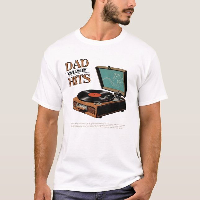 Camiseta Dad Greatest Hit (Anverso)