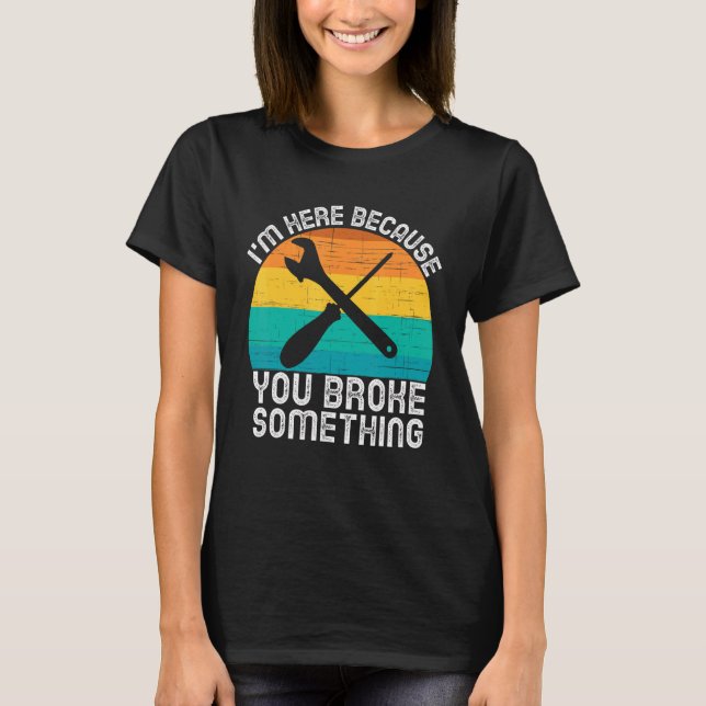 Camiseta Dad Handyman Hardware Store Tools Fathers Day 2 (Anverso)