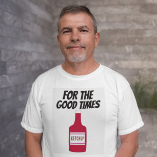 CAMISETA DAD KETCHUP FATHER'S DAY T-SHIRTS FUNNY T-SHIRT