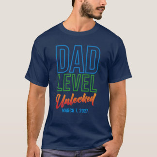 Camiseta Dad Level Unlocked