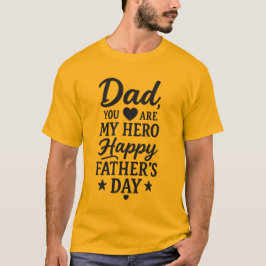 Camiseta Dad My Hero T-Shirt
