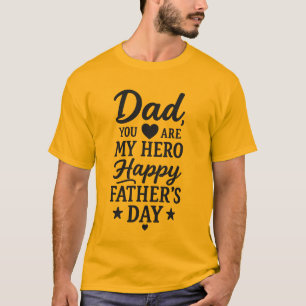Camiseta Dad My Hero T-Shirt