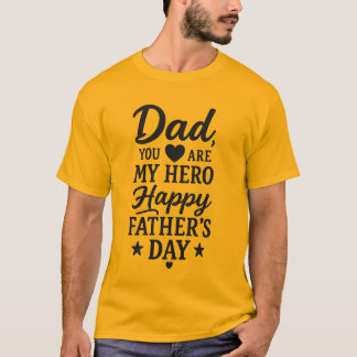 Camiseta Dad My Hero T-Shirt