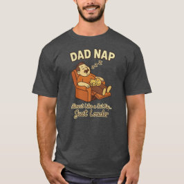 Camiseta Dad Nap - Divertida parodia de la siesta de un gat