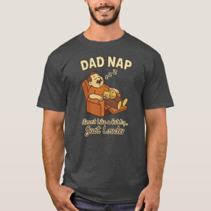 Camiseta Dad Nap - Divertida parodia de la siesta de un gat