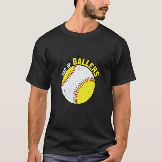 Camiseta Dad Of Ballers Apparel (Anverso)