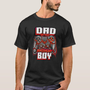 Camiseta Dad Of The Birthday Boy Matching Family Video Game