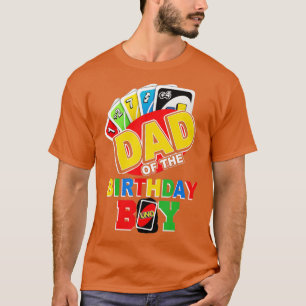 Camiseta Dad of the Birthday Boy  Uno Daddy Papa Father 1st