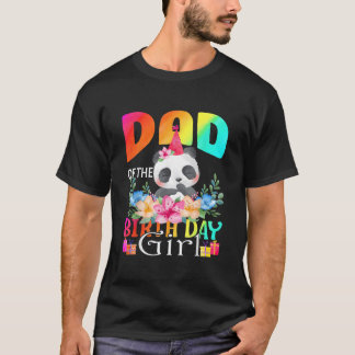 Camiseta Dad Of The Panda Unicorn