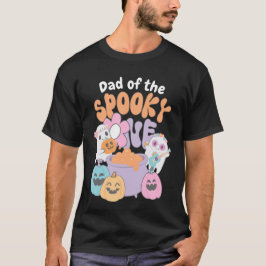Camiseta Dad of the Spooky One Hippie Halloween