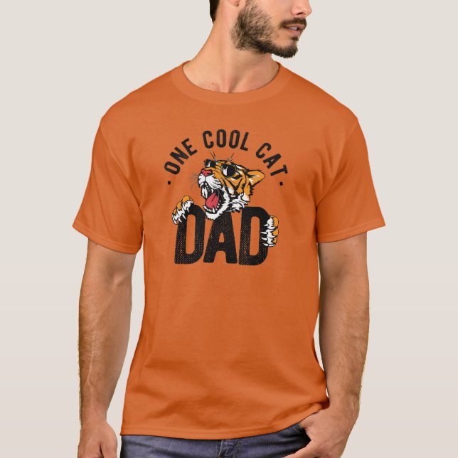 Camiseta Dad One Guay Cat Shirt (Anverso)