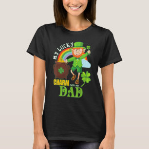 Camiseta Dad Paddy Day St Patricks Lucky Charm Me Llama Pap