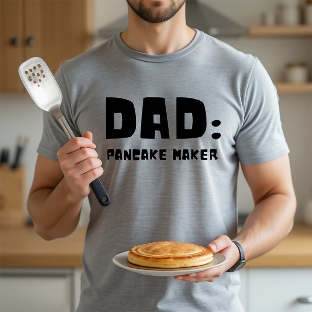 Camiseta Dad Pancake Maker T-Shirt (Subido por el creador)