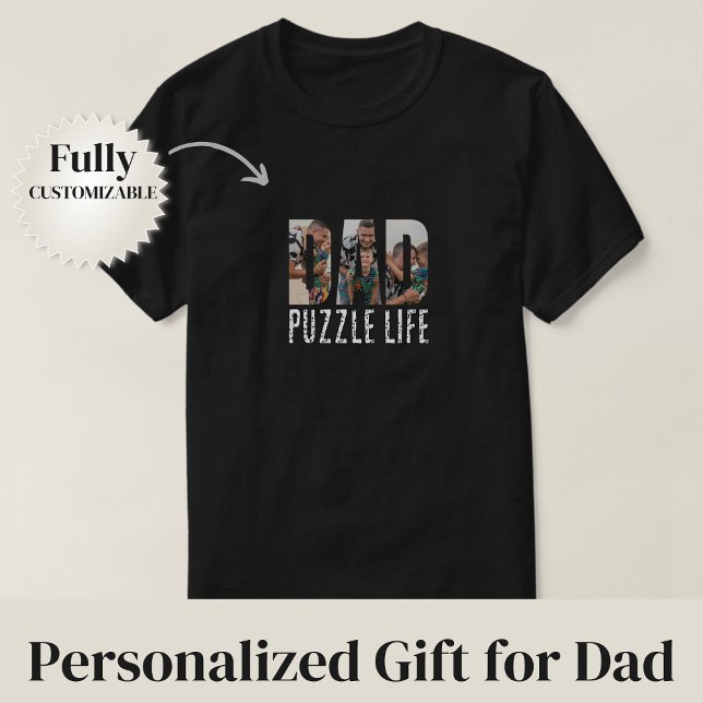 Camiseta Dad Puzzle Life (Dad Puzzle Life T-Shirt)