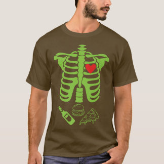 Camiseta Dad ray Skeleton Xray Funny Halloween