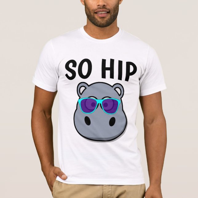 CAMISETA DAD SO HIP HIPPO T-SHIRTS (Anverso)