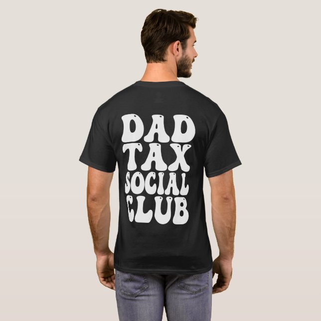 Camiseta Dad Tax Social Club  (Reverso completo)