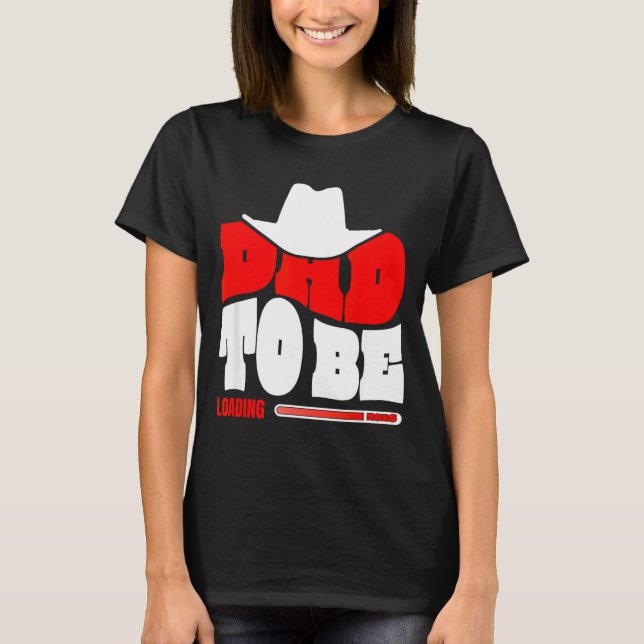 Camiseta Dad To Be 2026 Dad Loading Funny New Dad  (Anverso)