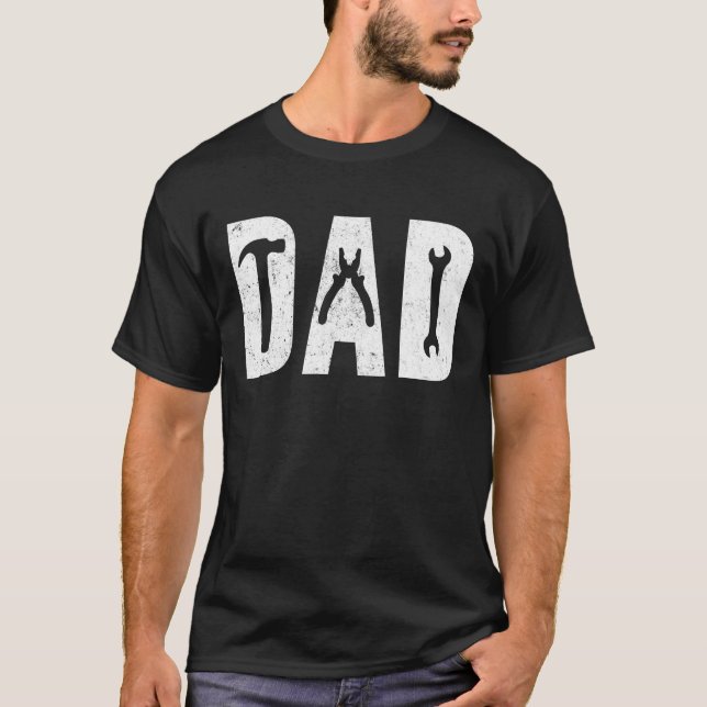 Camiseta Dad Tools Handyman (Anverso)