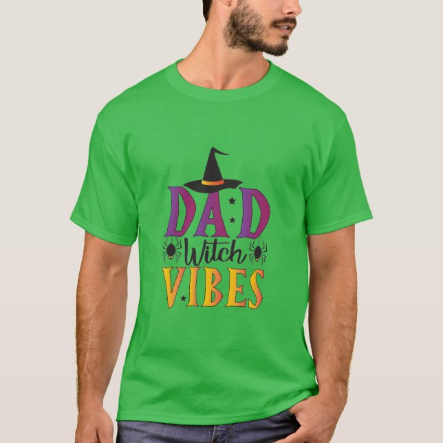 Camiseta Dad Witch Vibes (Anverso)