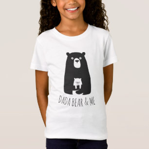 Camiseta DADA BEAR Y YO   Papá Niños Hija Son Dada Bear