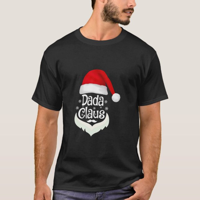 Camiseta Dadá Claus Navidades T-Shirt Pajamas Santa (Anverso)