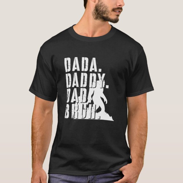 Camiseta Dada Daddy Dad Bruh Dad Día del Padre del Chiste p (Anverso)
