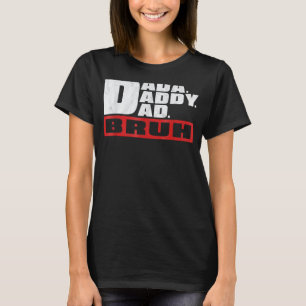 Camiseta Dada Daddy Dad Bruh Daddy Y Mi Hijo Hija Fath