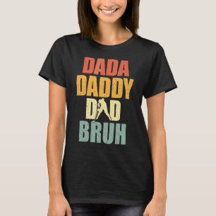 Camiseta Dada Daddy Dad Bruh Hockey Papá Día del Padre Depo