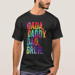 Camiseta Dada Daddy Dad Bruh Tie Dye Feliz Día del Padre 20
