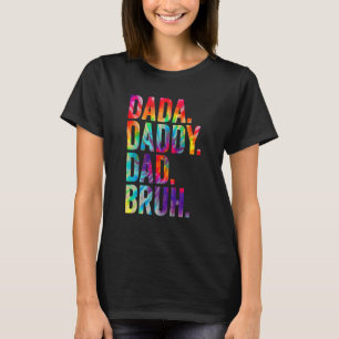 Camiseta Dada Daddy Dad Bruh Tie Dye Feliz Día del Padre 20