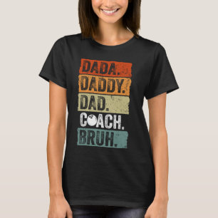 Camiseta Dada Daddy Dad Bruh Vintage Bowach Funny Fa