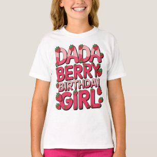 Camiseta DADA DE BERRY BIRTHDAY CHICA Fiesta Strawberry
