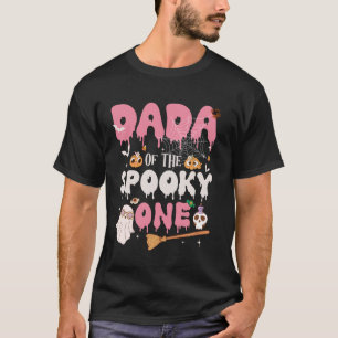 Camiseta Dada de la espeluznante Halloween de cumpleaños de