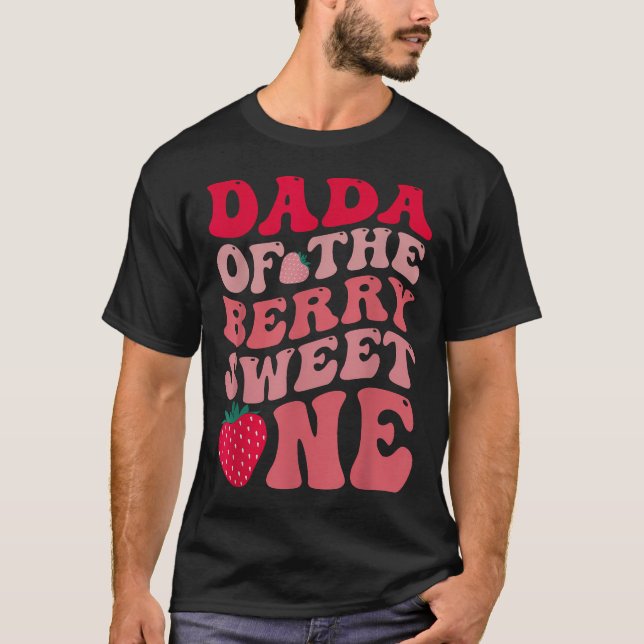 Camiseta Dada de la primera fresa dulce (Anverso)