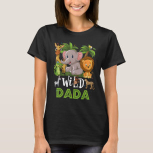 Camiseta Dada De La Selva Animal De La Selva Safari De Cump